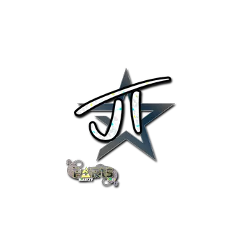 Sticker | JT (Glitter) | Paris 2023