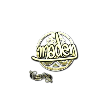 Sticker | maden (Gold) | Paris 2023