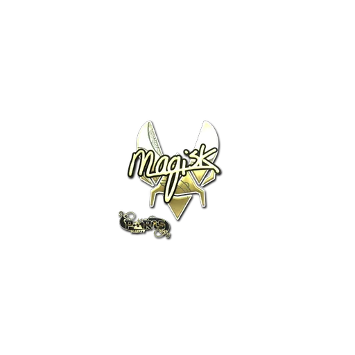 Наклейка | Magisk (золотая) | Париж-2023