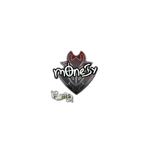 Наклейка | m0NESY (с блёстками) | Париж-2023