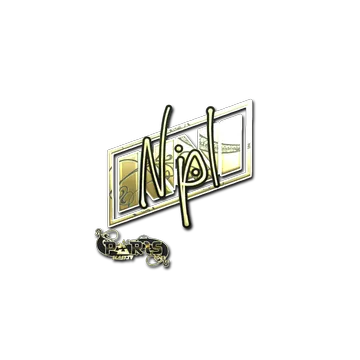 Sticker | npl (Gold) | Paris 2023