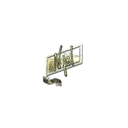 Sticker | npl (Gold) | Paris 2023