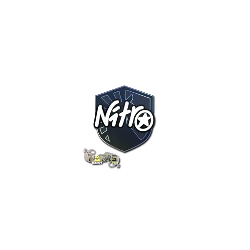 Наклейка | nitr0 | Париж-2023