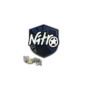 Sticker | nitr0 (Glitter) | Paris 2023