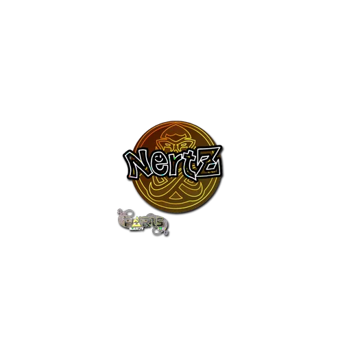 Наклейка | NertZ (с блёстками) | Париж-2023