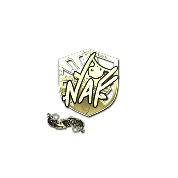 Sticker | NAF (Gold) | Paris 2023