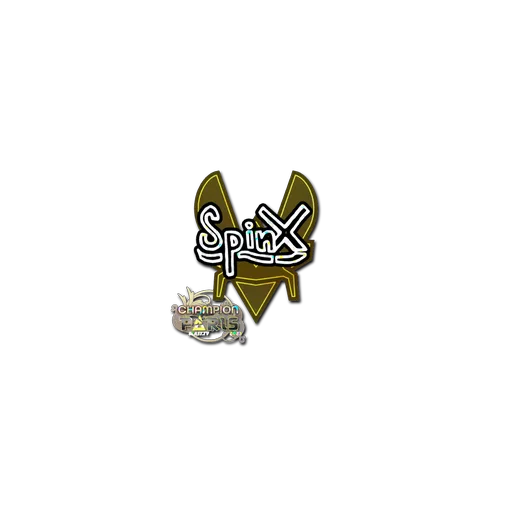 Наклейка | Spinx (с блёстками, чемпион) | Париж-2023