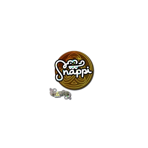 Наклейка | Snappi (с блёстками) | Париж-2023