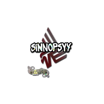 Sticker | sinnopsyy (Glitter) | Paris 2023
