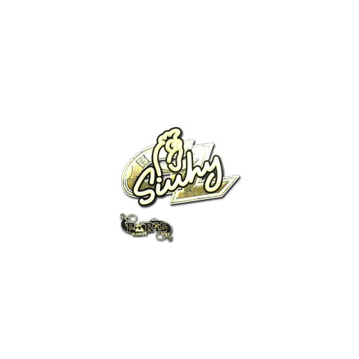 Sticker | siuhy (Gold) | Paris 2023
