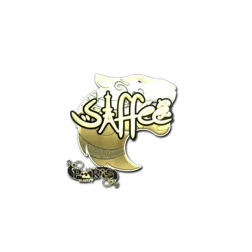 Sticker | saffee (Gold) | Paris 2023