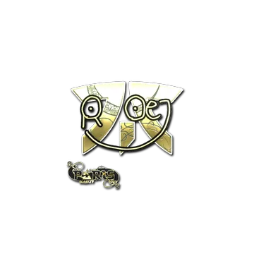 Sticker | roeJ (Gold) | Paris 2023