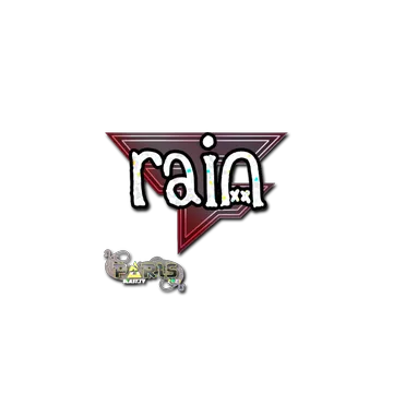 Sticker | rain (Glitter) | Paris 2023