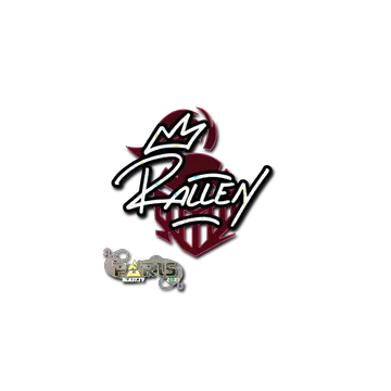Sticker | rallen (Glitter) | Paris 2023