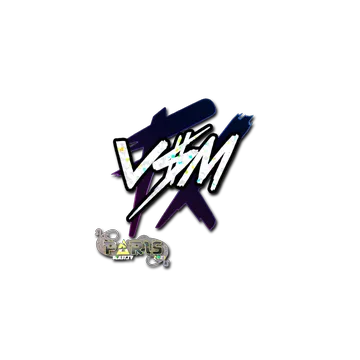 Sticker | v$m (Glitter) | Paris 2023