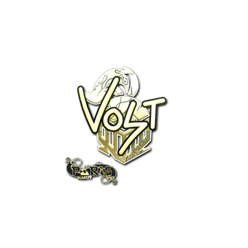Sticker | volt (Gold) | Paris 2023