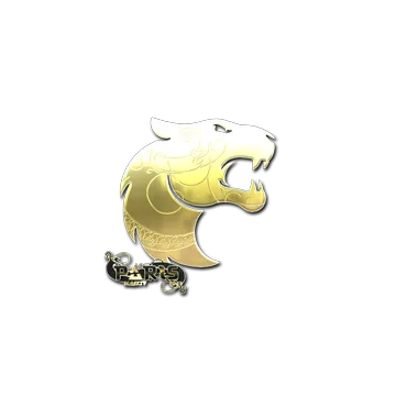 Sticker | FURIA (Gold) | Paris 2023