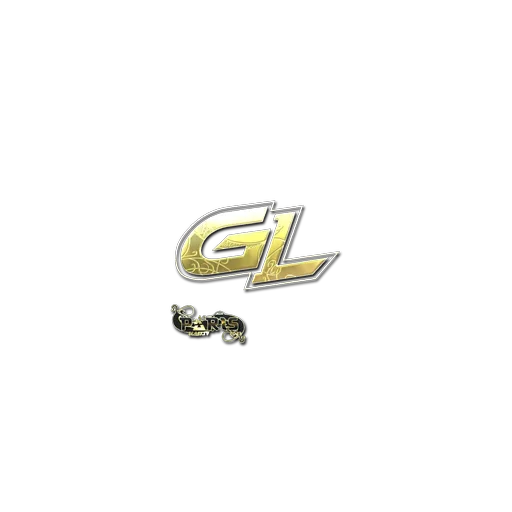 Наклейка | GamerLegion (золотая) | Париж-2023