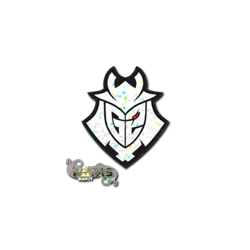 Наклейка | G2 Esports (с блёстками) | Париж-2023