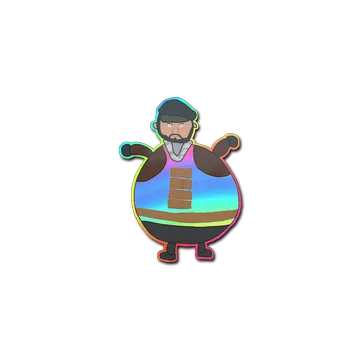 Sticker | Poorly Drawn Balkan (Holo)