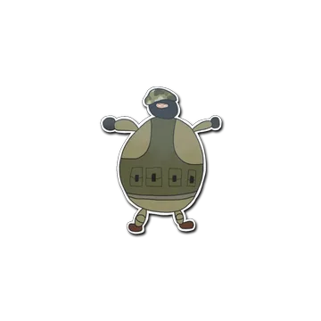 Sticker | Poorly Drawn IDF