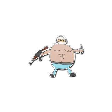 Sticker | Poorly Drawn Terrorist