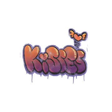 Sealed Graffiti | Kisses