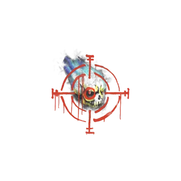 Sealed Graffiti | Skull n' Crosshairs