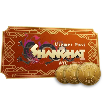 Shanghai 2024 Viewer Pass + 3 Souvenir Tokens