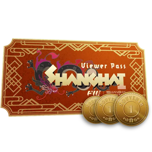 Shanghai 2024 Viewer Pass + 3 Souvenir Tokens